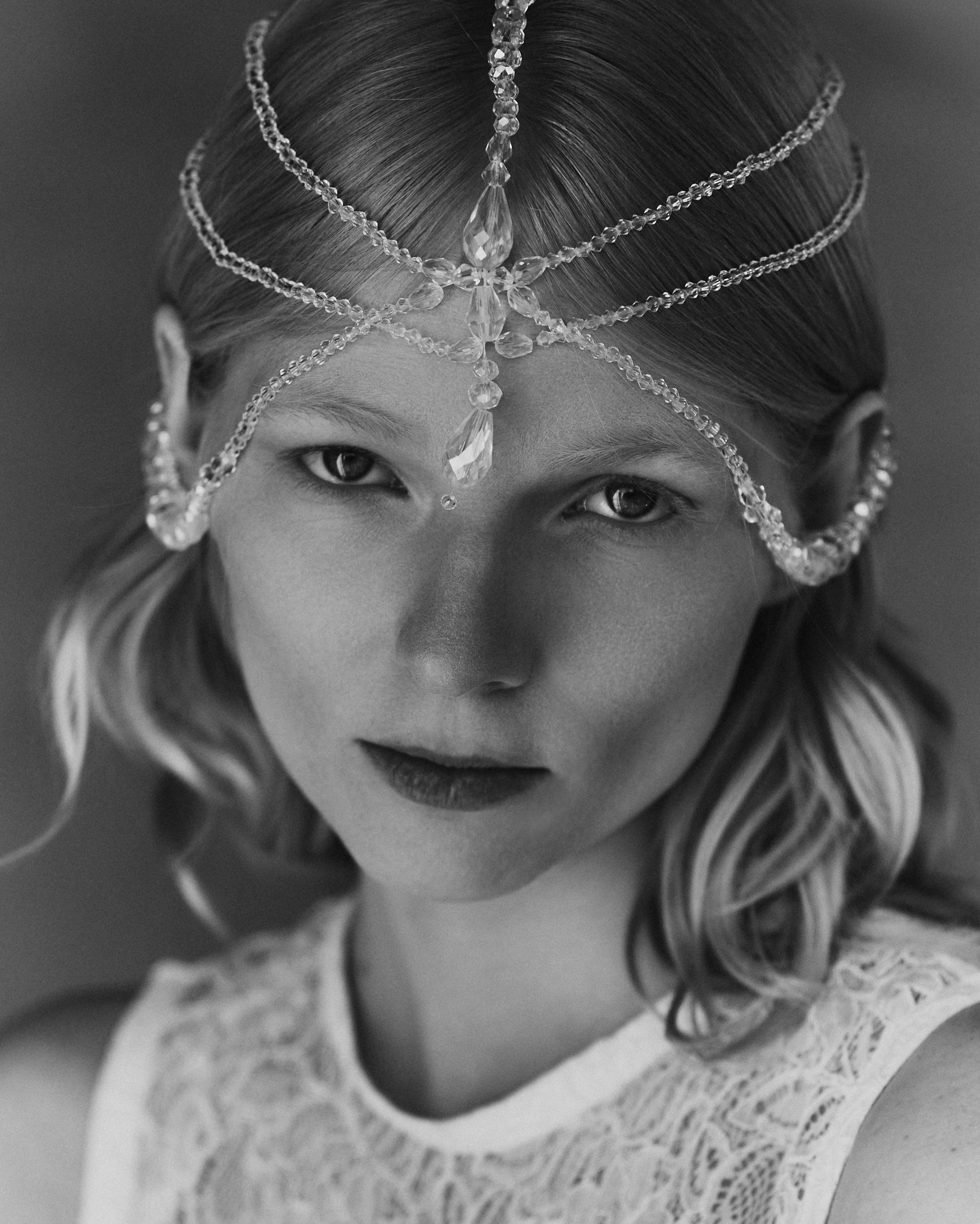 'HEART OF GOLD' headpiece