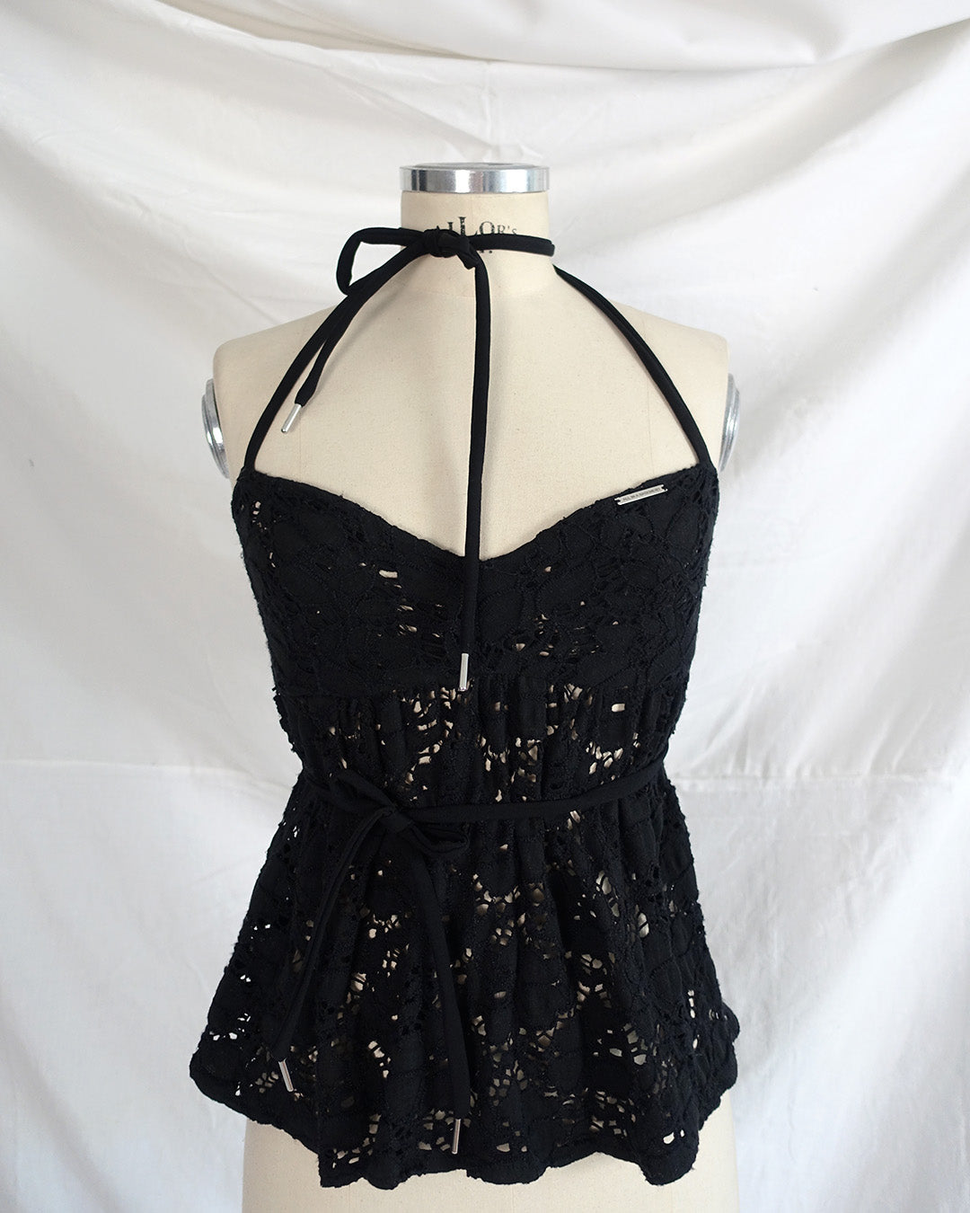 'AURORA' backless top lace