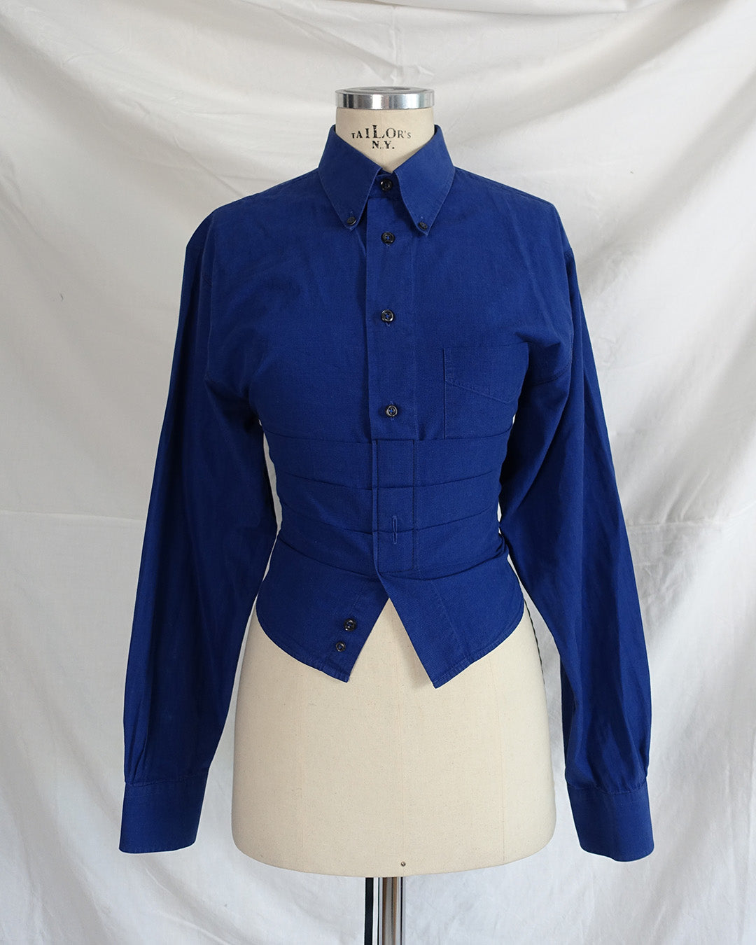 'FEBRUARY' blouse blue