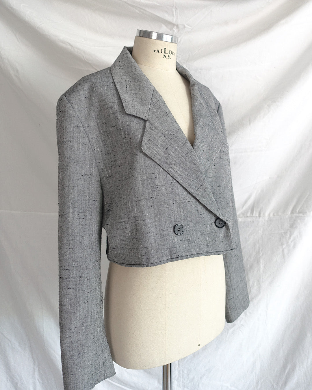 ‘O‘ blazer grey